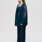 Navy Sequins Kimono