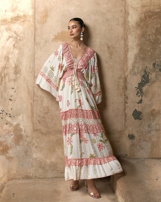 The Spanish Floral Dreamy Dress