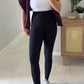 Navy Basic Leggings