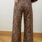 Vintage Denim Brown Pants