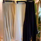 Boho Beige Asymmetrical Chiffon Skirt