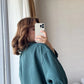 Oversized Forest Green Shirt