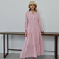 Pink Muslin Cotton Flowy Dress