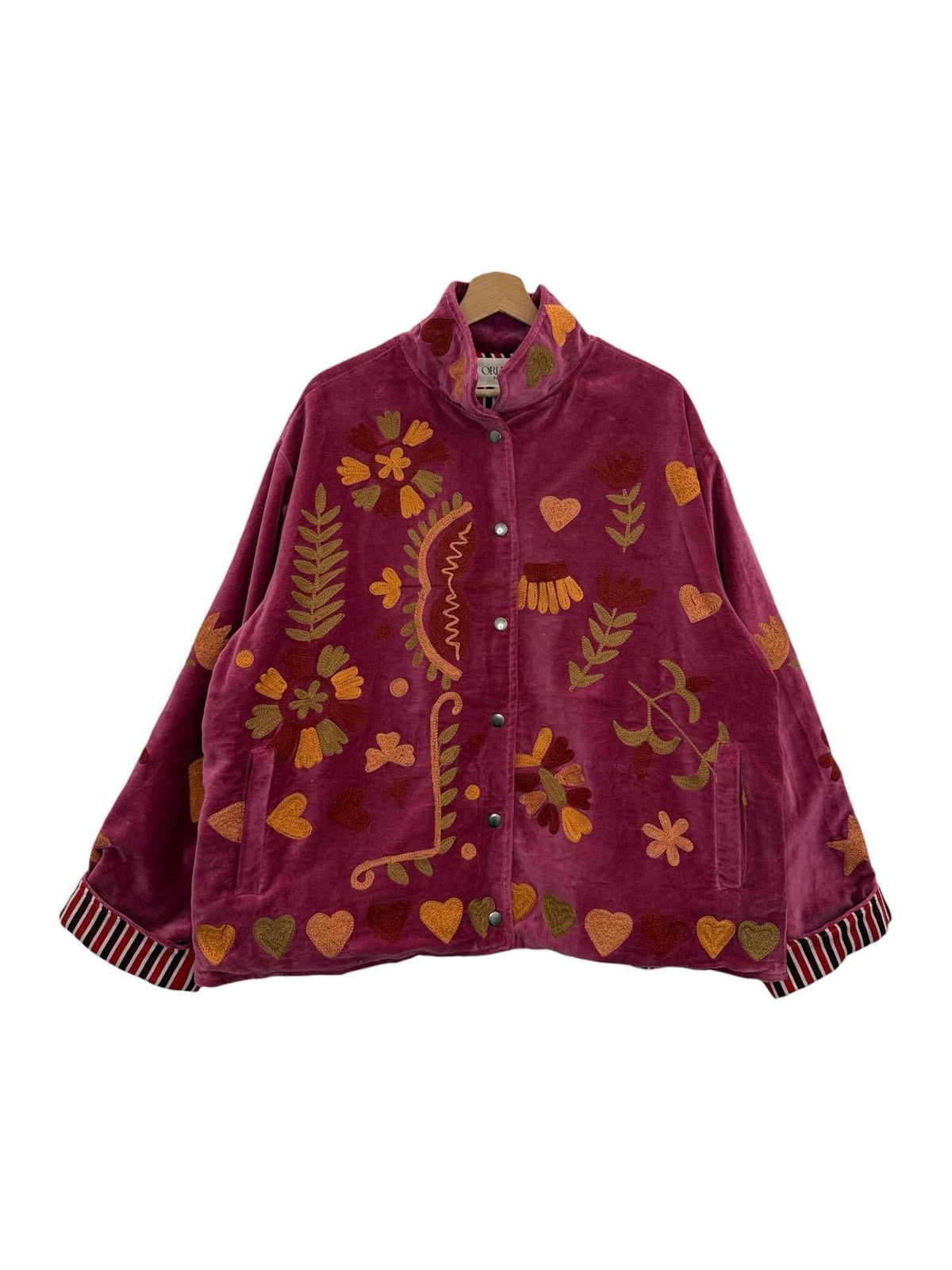 Mulberry Premium Embroidered Velvet Jacket