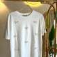 Pearl Bow Off White T-Shirt