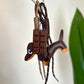 Brown Chocolate Dog Bag Charm