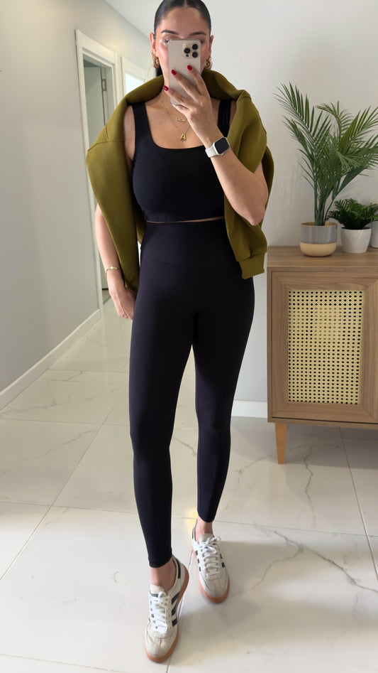 Black Basic Leggings