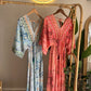 The Moroccan Orange Embroidered Dress