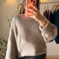 Cafe Boat Neck Heavy Pullover