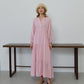 Pink Muslin Cotton Flowy Dress