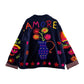 Royal Blue Amour Premium Embroidered Velvet Jacket