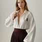 The White Bear Oversized Cotton Shirt
