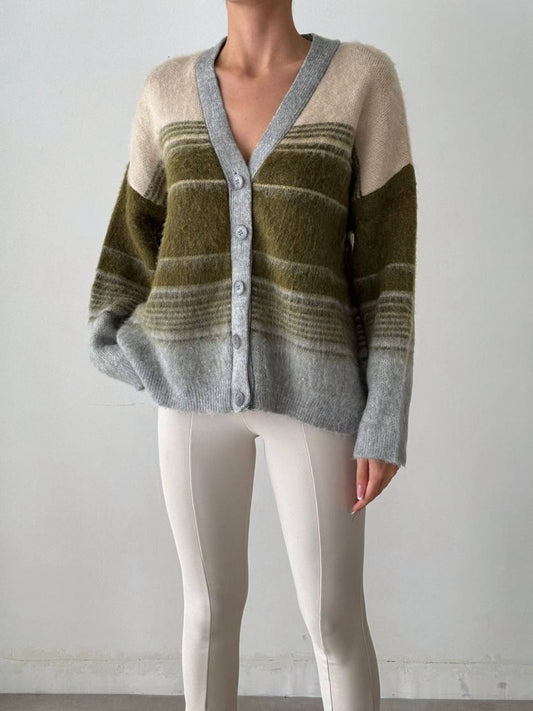 Green Shades Cardigan