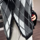 Black X Grey Baklava Pullover With Slits