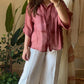 Redwood Oversized 3/4 Sleeve Shirt