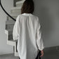 The White Striped Oversized Shirt