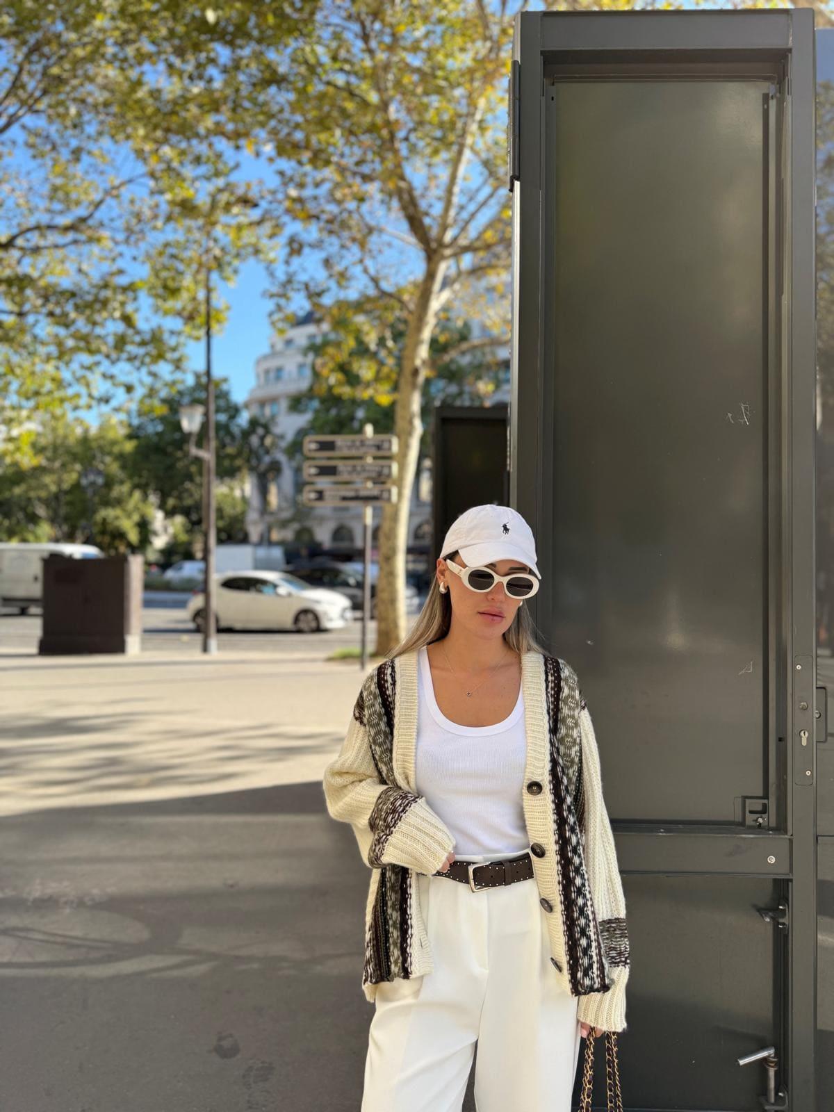 Vintage Cream X Neutral Cardigan