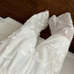 White Floral Petals Straight Leg Pants