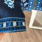 Persian Floral Navy Embroidered Jacket