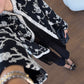 Black Fringes Embroidered Jacket