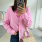 Pink Striped Oversized Shirt