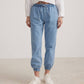 Joggers Elastic Waist Jeans