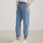 Joggers Elastic Waist Jeans