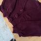 Burgundy Roses Cardigan