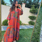 Paisley Shirt Dress With Pockets