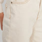 Cream Jeans Pants